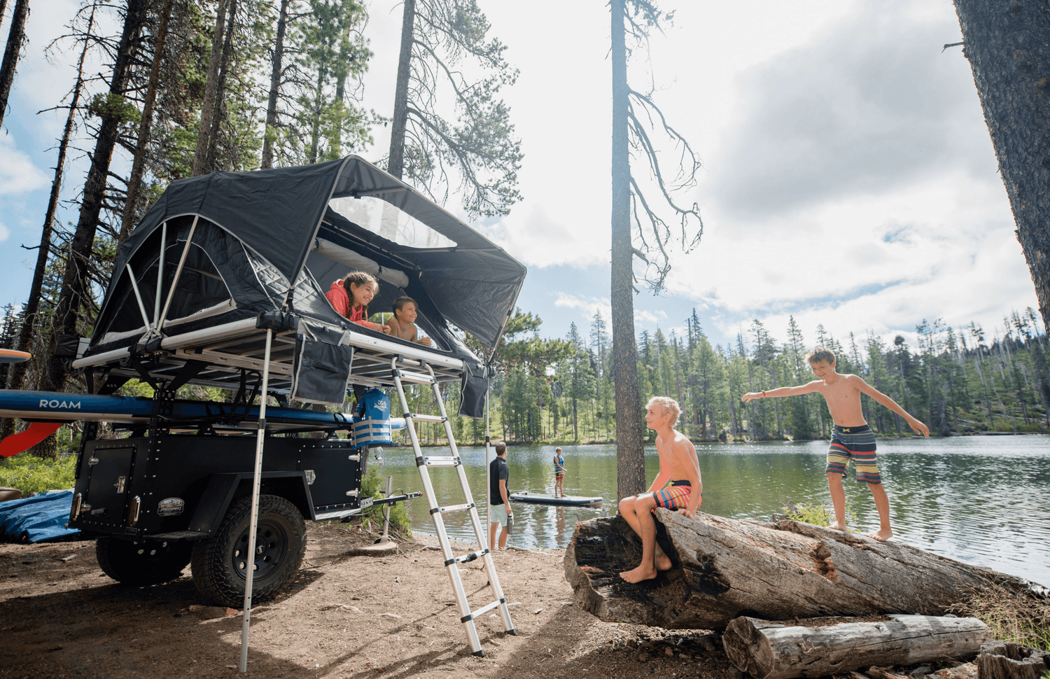 How to Take a Shower While Camping - Freespirit Recreation