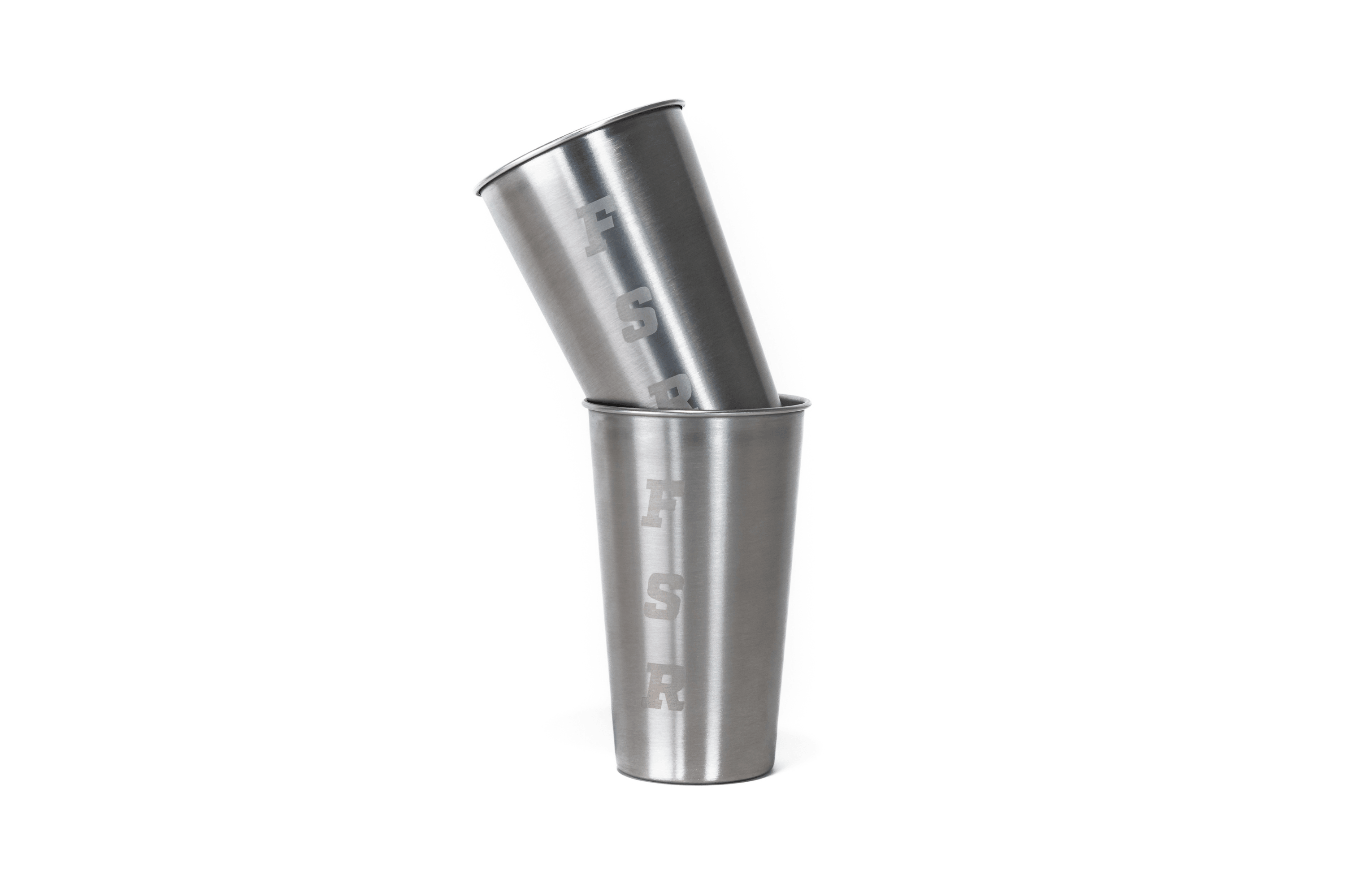 Stainless Steel 16oz Cups (4) - Freespirit Recreation