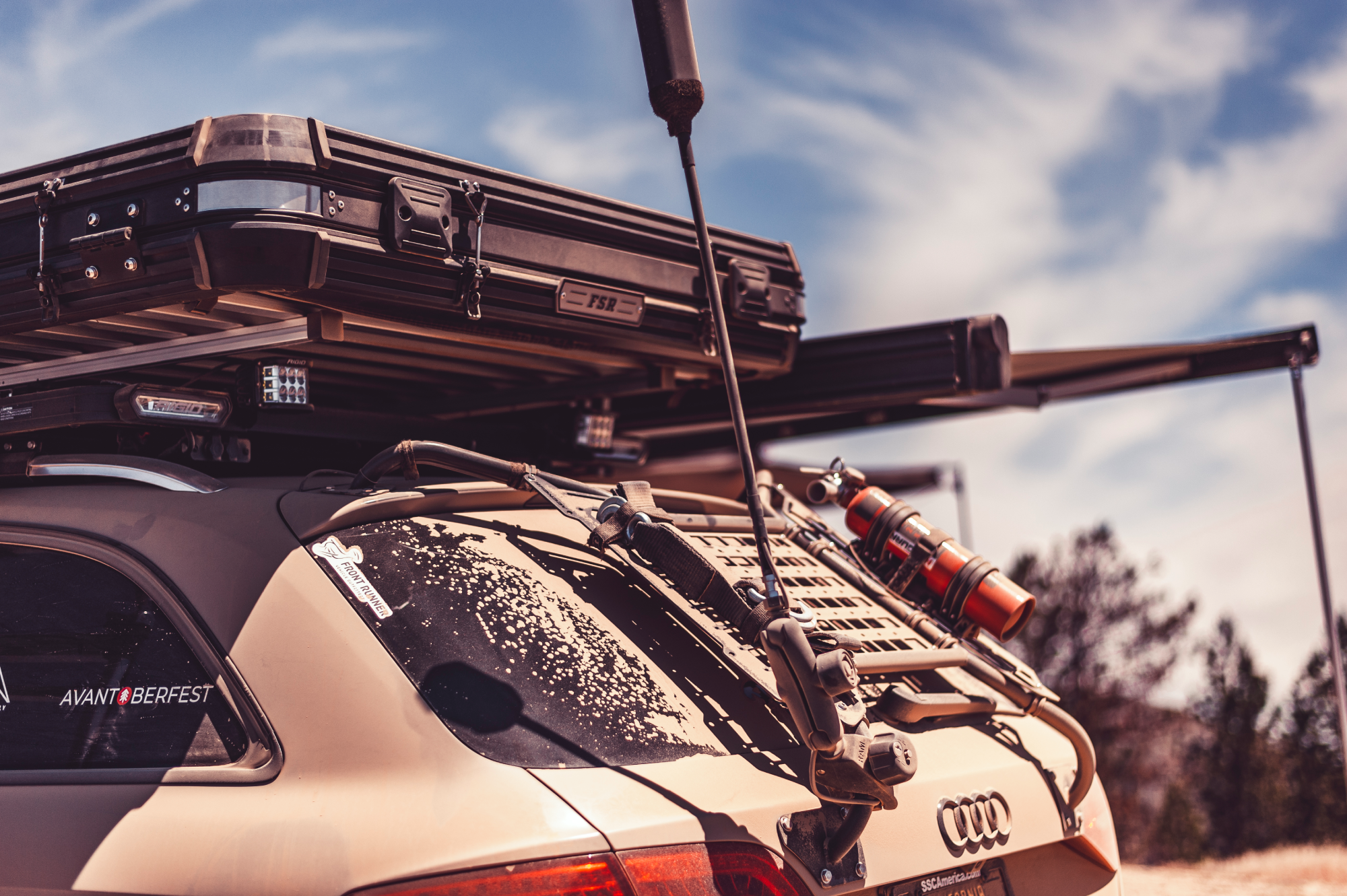 @dffrent_allroad rig build with FSR Evolution rooftop tent