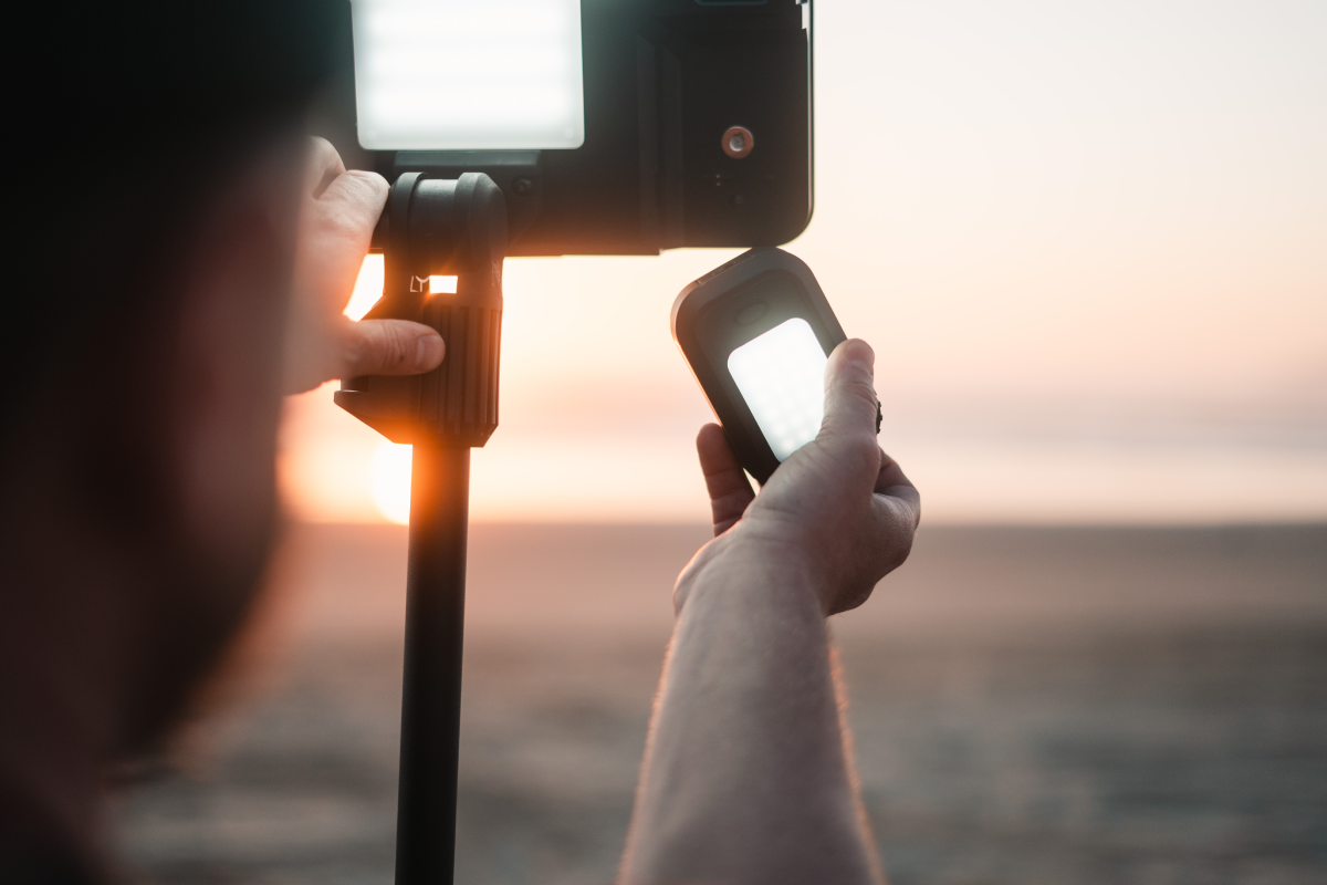 scenic beach sunset with readylight generation 2